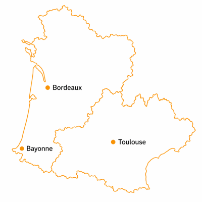 Régions desservies par First Marine_v2